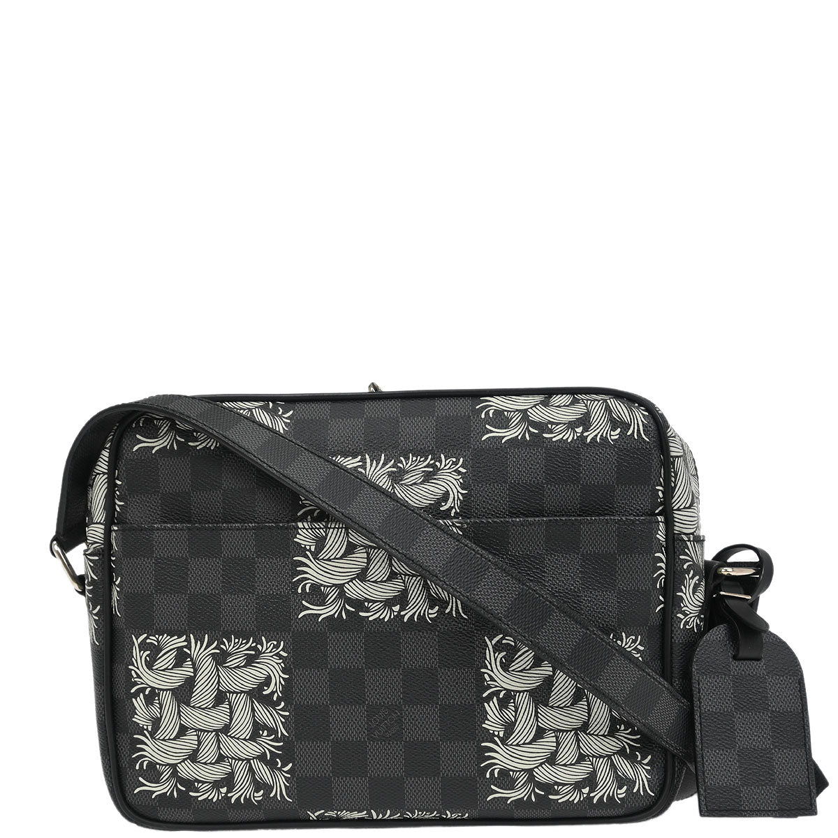 Louis Vuitton 2015 Damier Graphite Christopher Nemeth Nile PM Shoulder Bag N41572