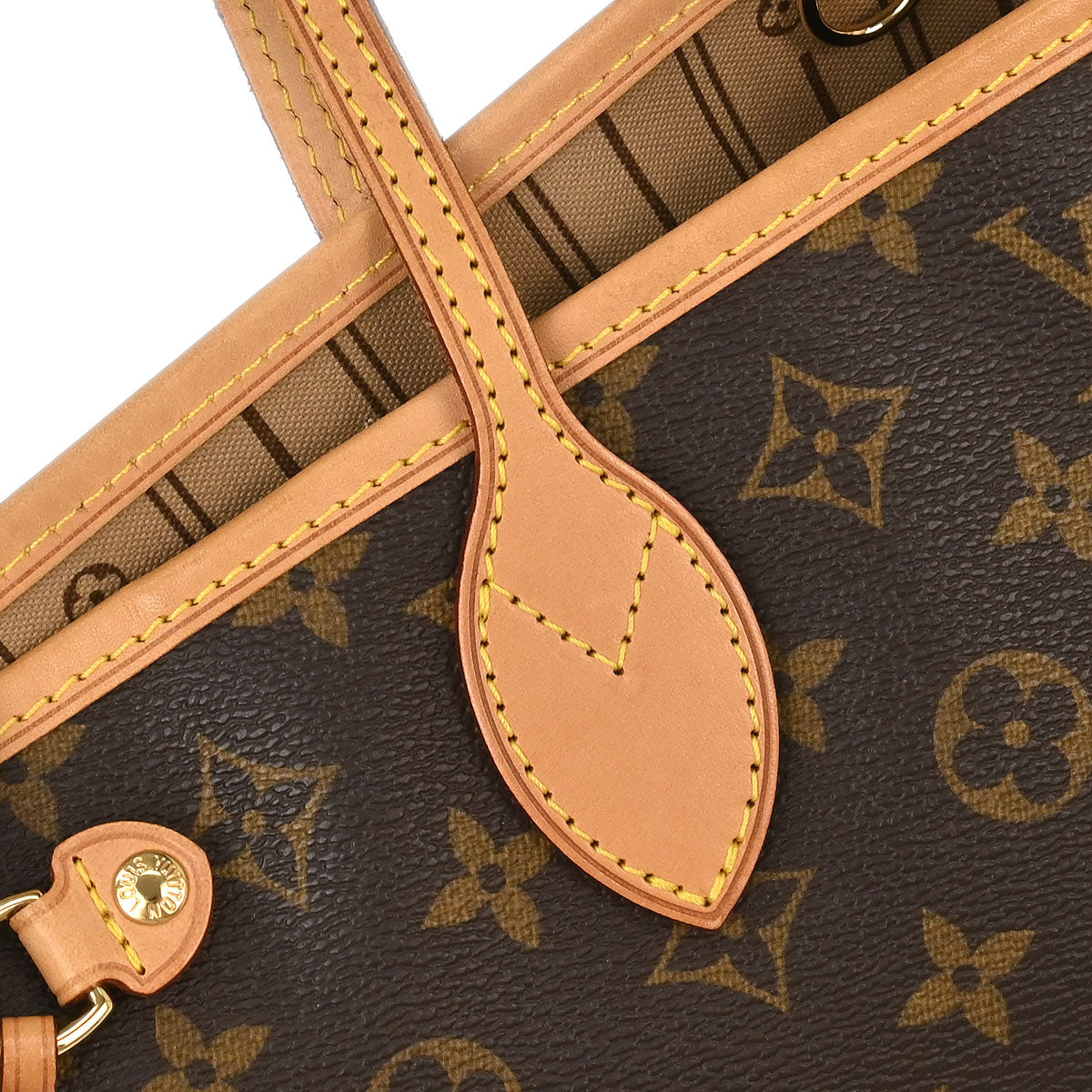 Louis Vuitton 2013 Monogram Neverfull PM Tote Handbag M40155