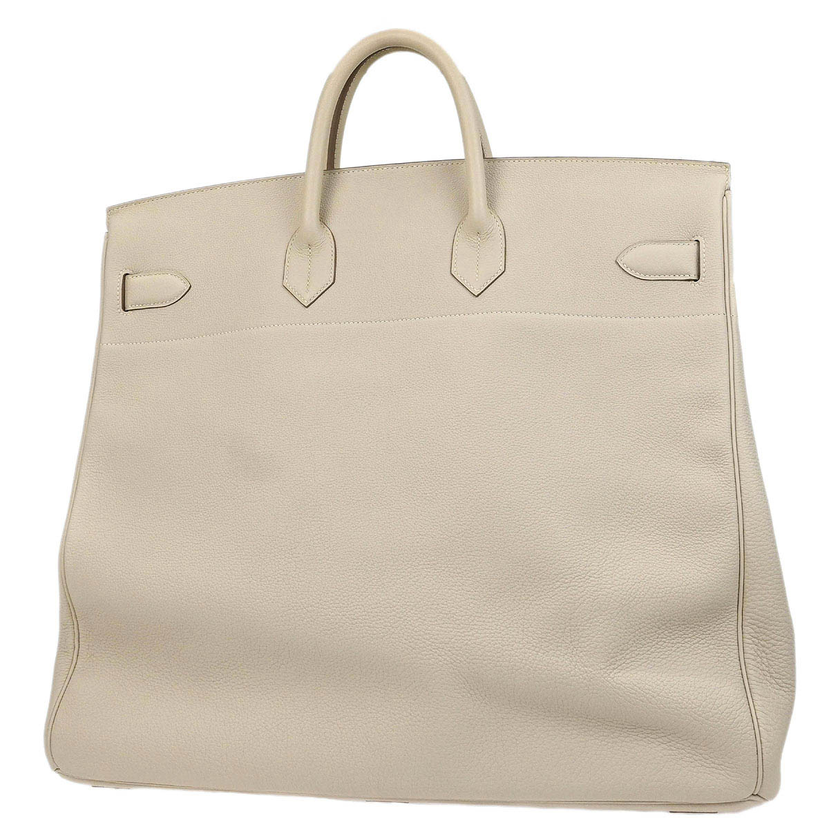 Hermes 2016 Craie Togo Haut a Courroies 50 Handbag