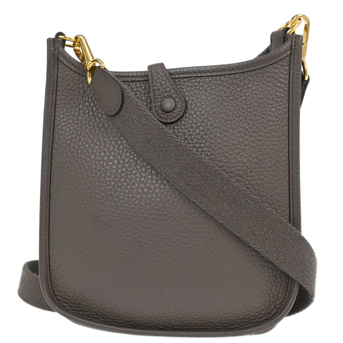 Hermes 2018 Etain Taurillon Clemence Evelyne TPM Shoulder Bag