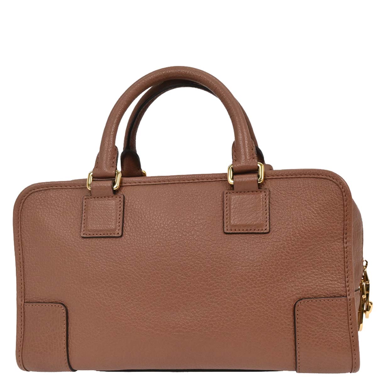 Loewe 2010 Brown Leather Amazona 28 Handbag