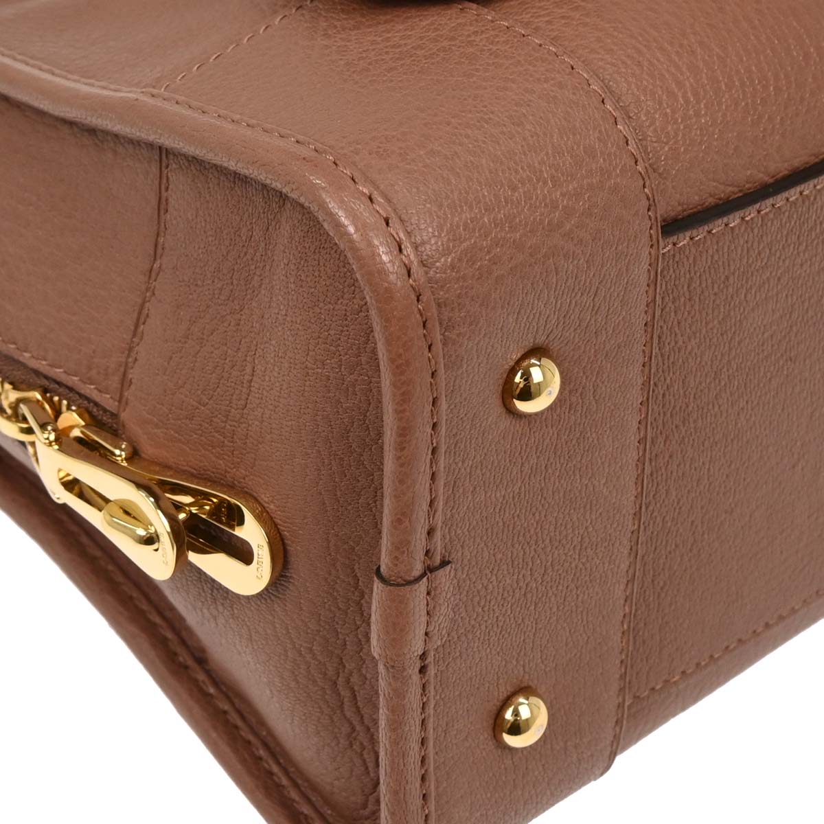 Loewe 2010 Brown Leather Amazona 28 Handbag