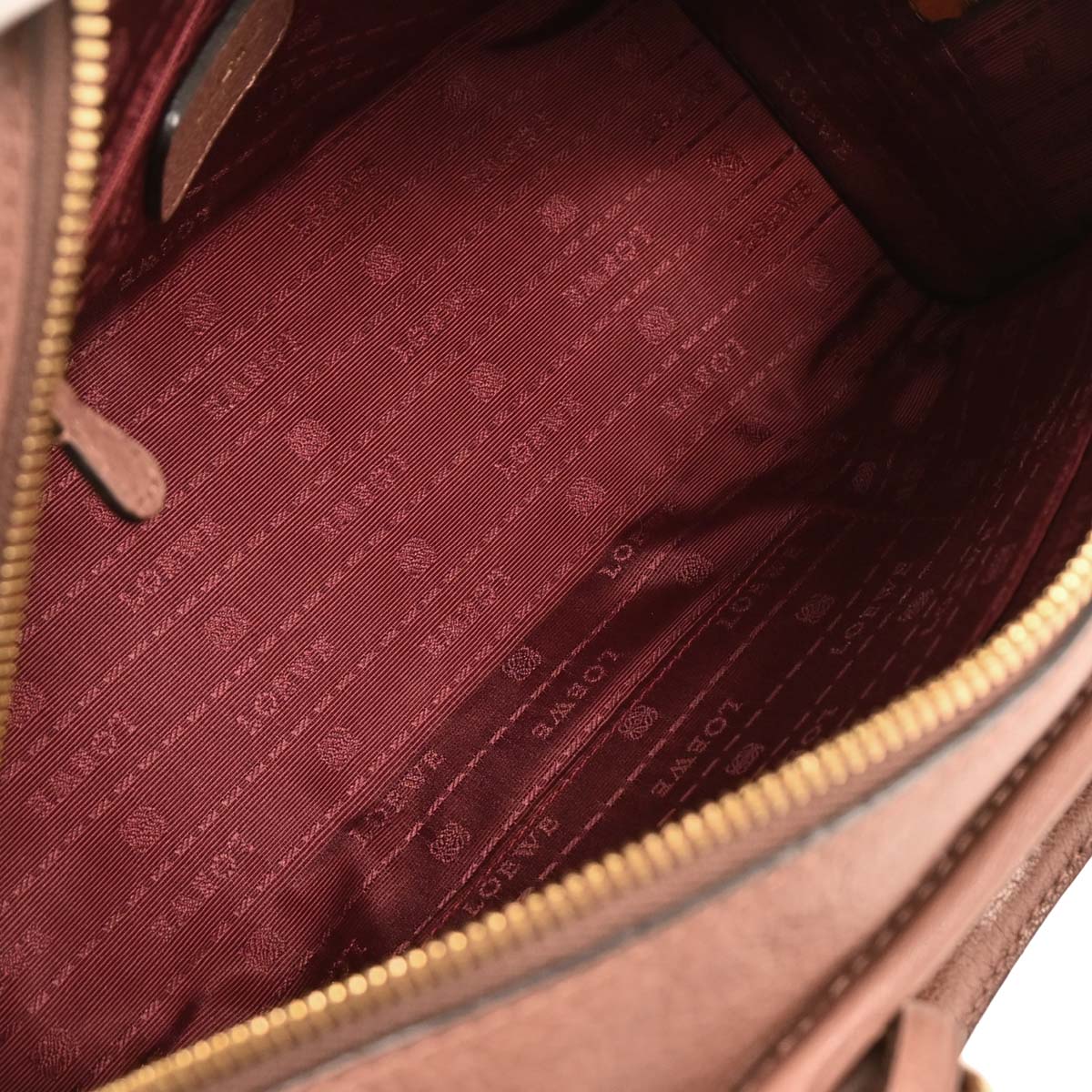 Loewe 2010 Brown Leather Amazona 28 Handbag