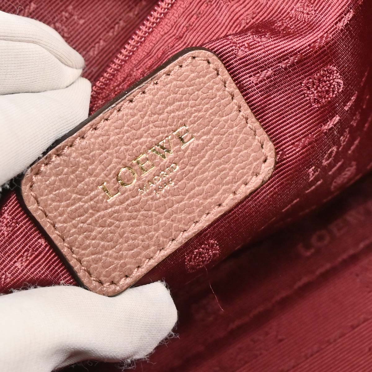 Loewe 2010 Brown Leather Amazona 28 Handbag