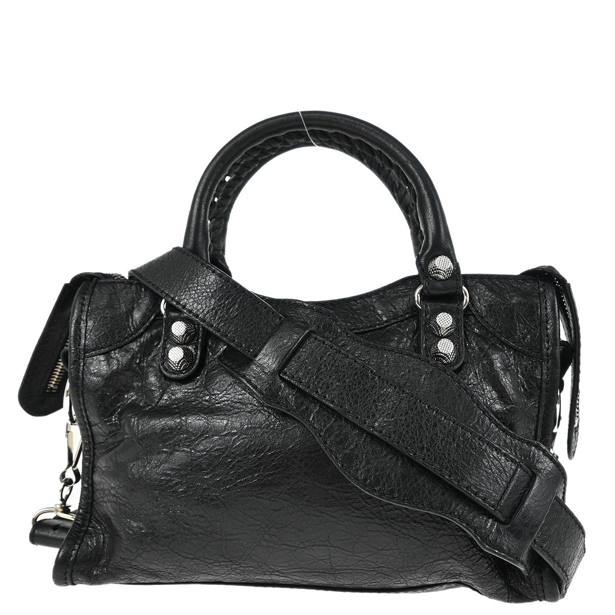 Balenciaga Black Mini City Handbag