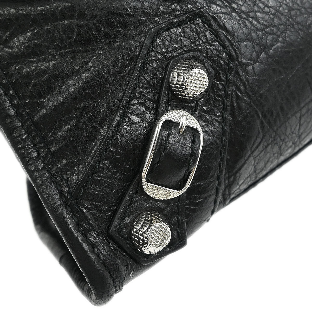 Balenciaga Black Mini City Handbag