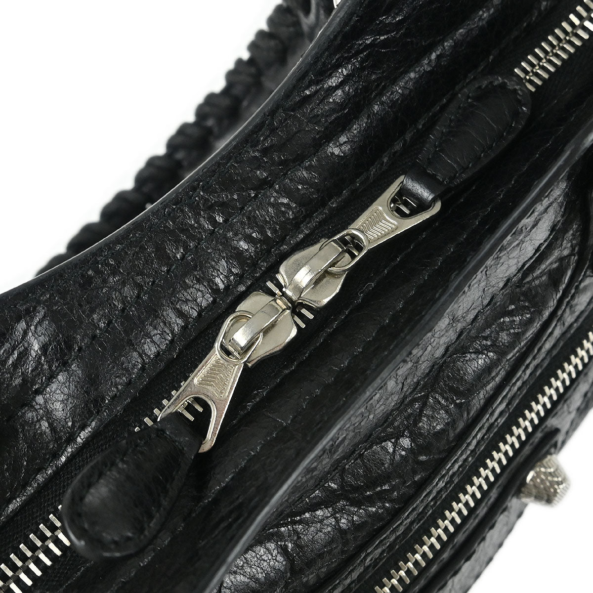 Balenciaga Black Mini City Handbag