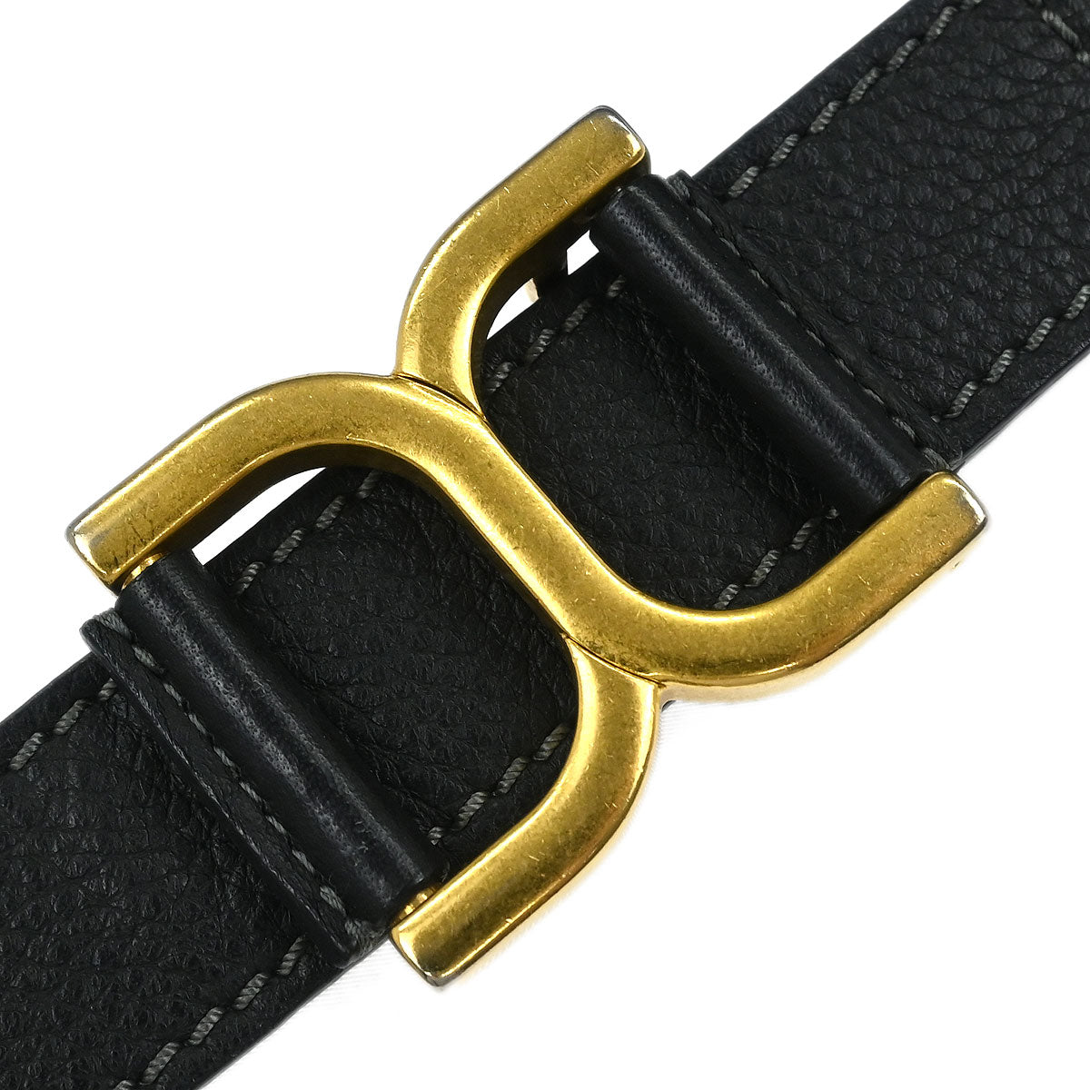 Chloe Black Leather Marcie Shoulder Bag