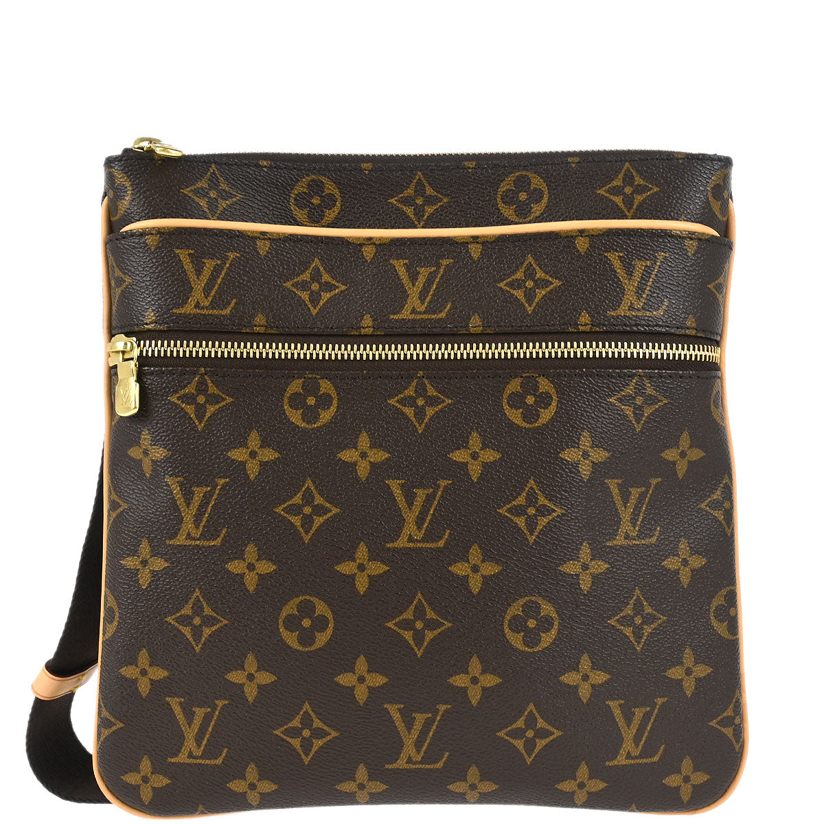 Louis Vuitton 2013 Monogram Pochette Valmy Shoulder Bag M40524