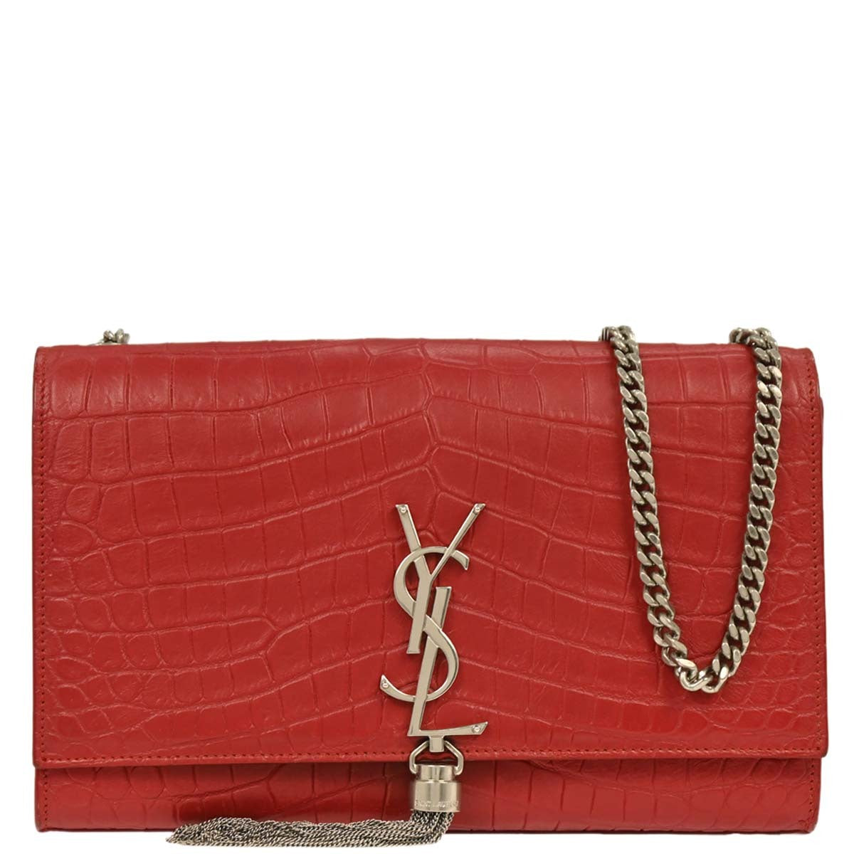 Saint Laurent * Red Leather Kate Shoulder Bag
