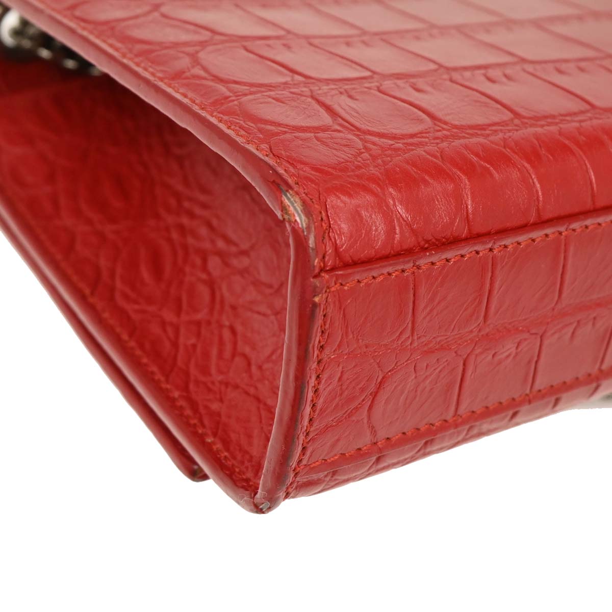 Saint Laurent * Red Leather Kate Shoulder Bag