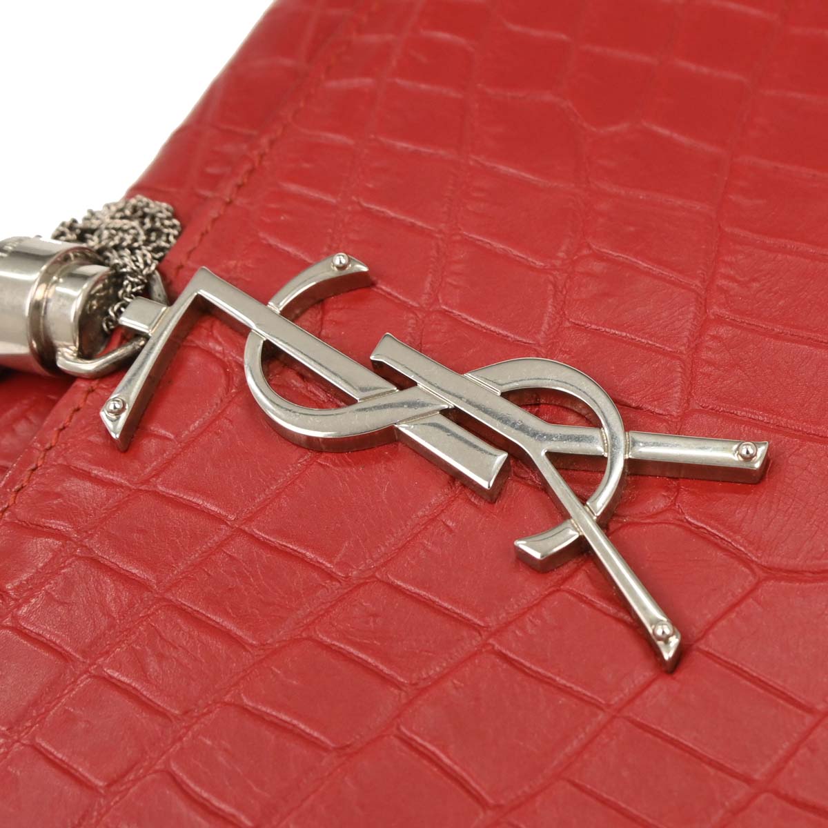 Saint Laurent * Red Leather Kate Shoulder Bag