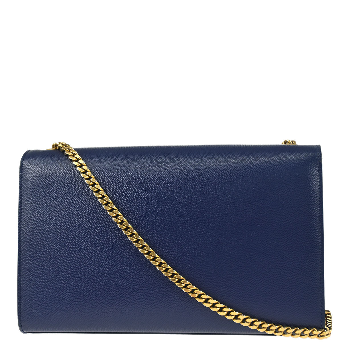 Saint Laurent Navy Leather Kate Shoulder Bag
