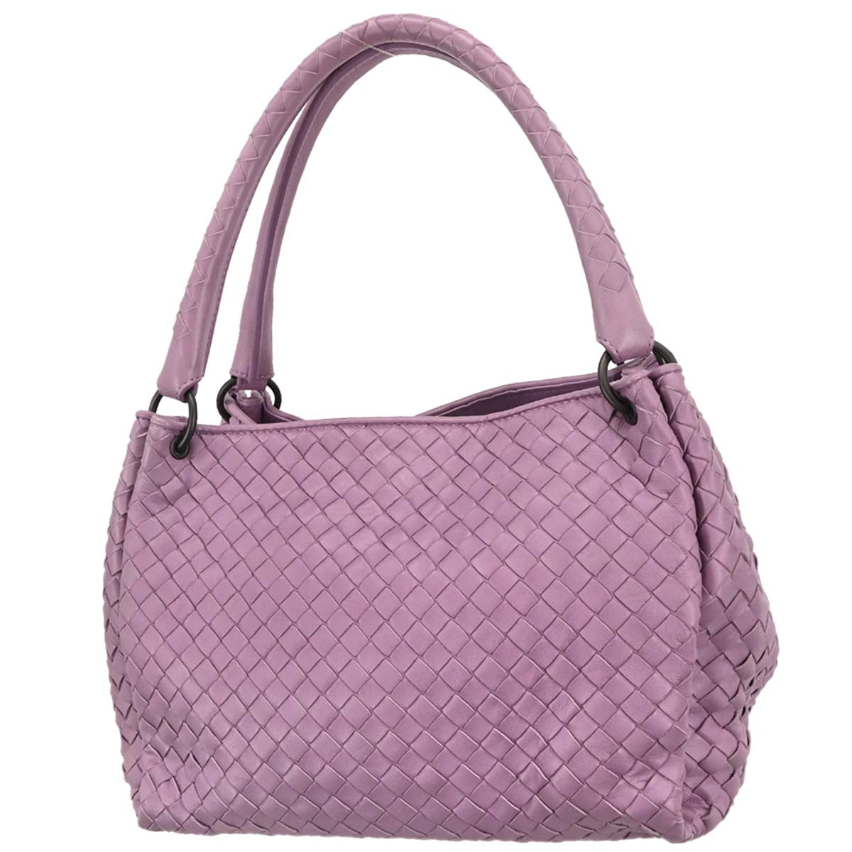Bottega Veneta Pink Intrecciato Tote Handbag