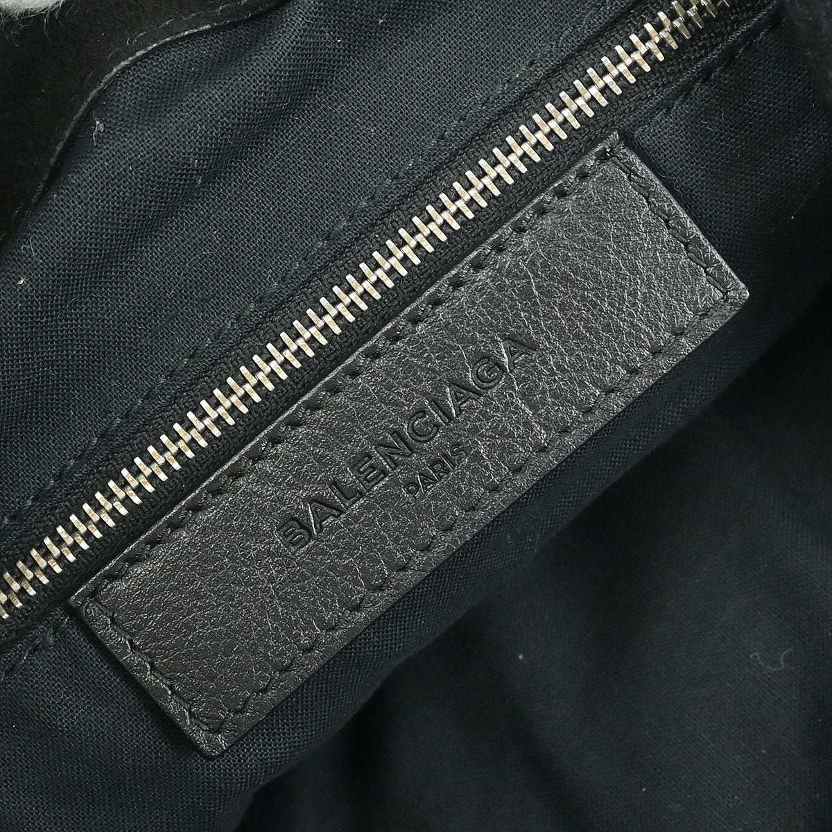 Balenciaga Black Suede Traveler Backpack