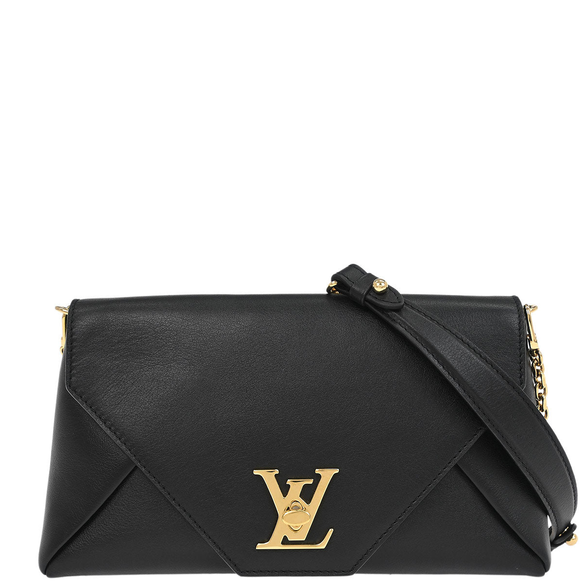 Louis Vuitton 2017 Black Leather Love Note Shoulder Bag M54500