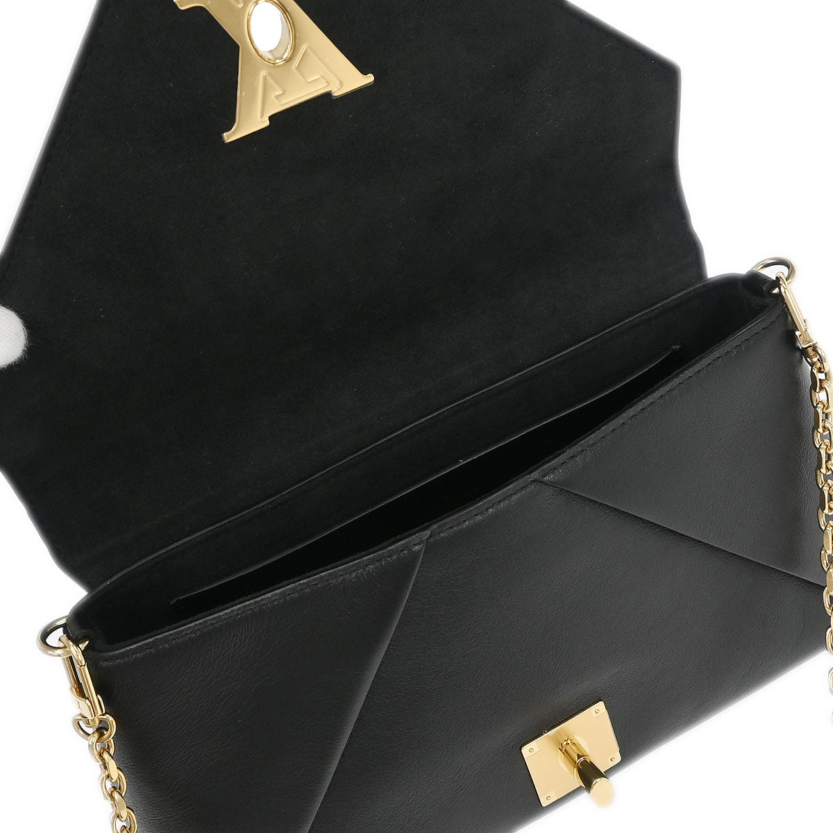 Louis Vuitton 2017 Black Leather Love Note Shoulder Bag M54500