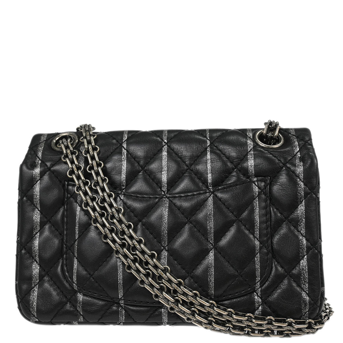 Chanel 2019 Black Calfskin Mademoiselle Lock Shoulder Bag