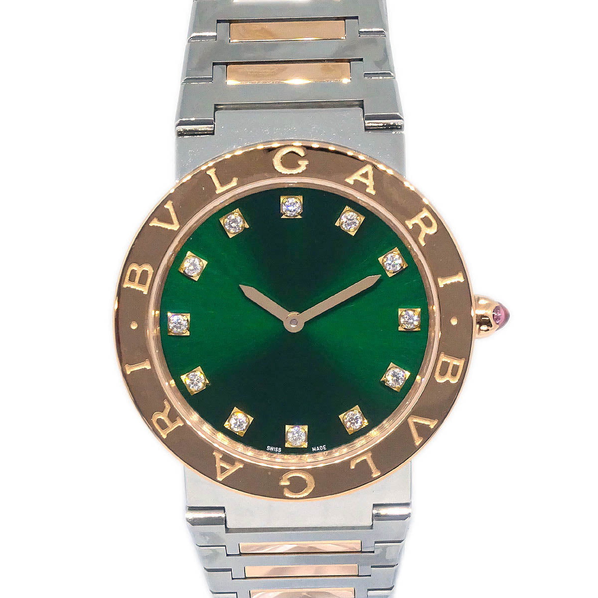 Bvlgari Ref.BB335GP Bvlgari Bvlgari Quartz Watch SS Diamond