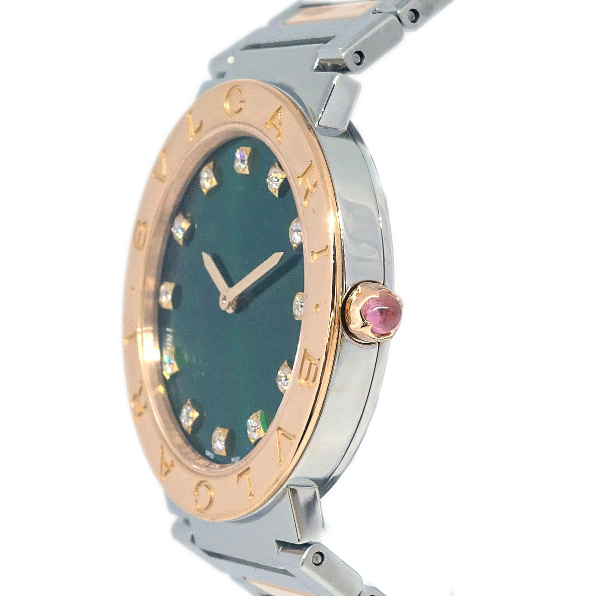 Bvlgari Ref.BB335GP Bvlgari Bvlgari Quartz Watch SS Diamond