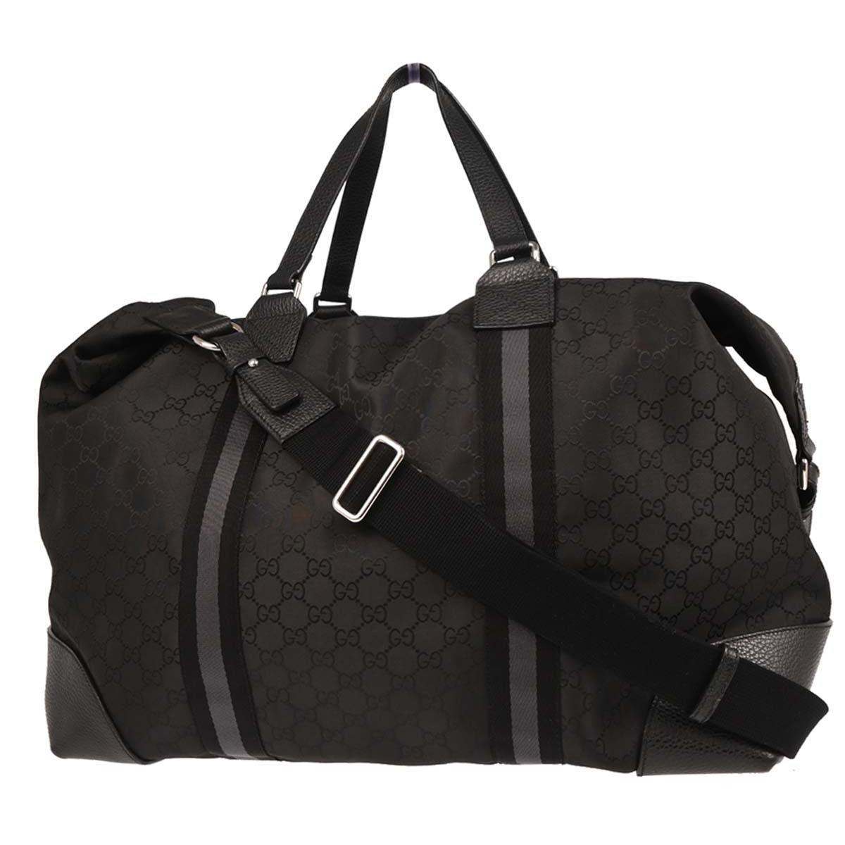 Gucci Black Nylon 2way Shoulder Handbag