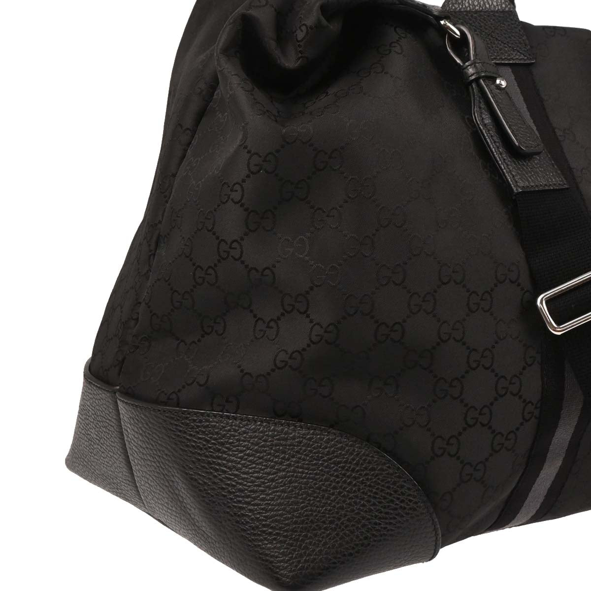 Gucci Black Nylon 2way Shoulder Handbag