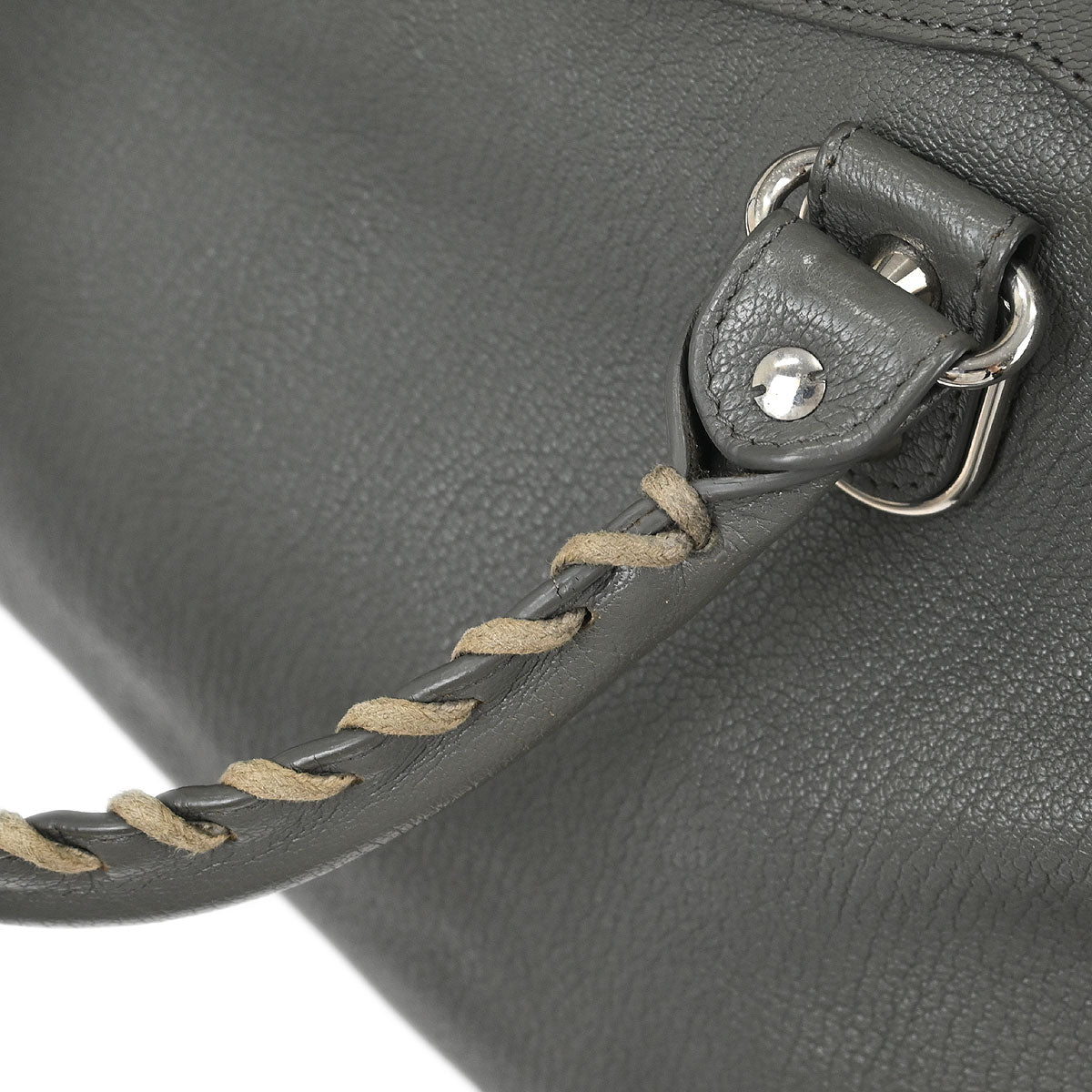 Balenciaga Gray Medium The City 2way Shoulder Handbag