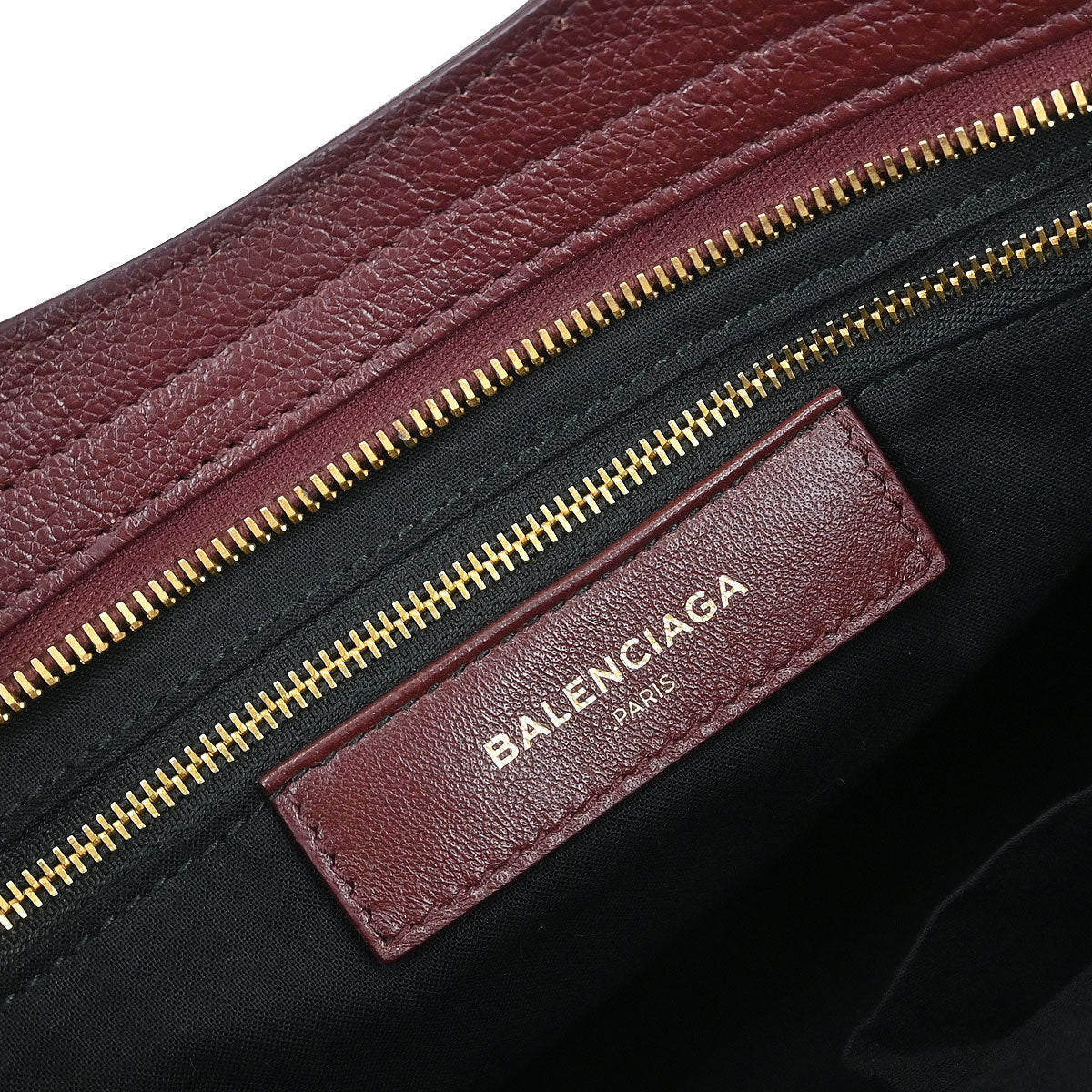 Balenciaga Bordeaux Medium The City 2way Shoulder Handbag
