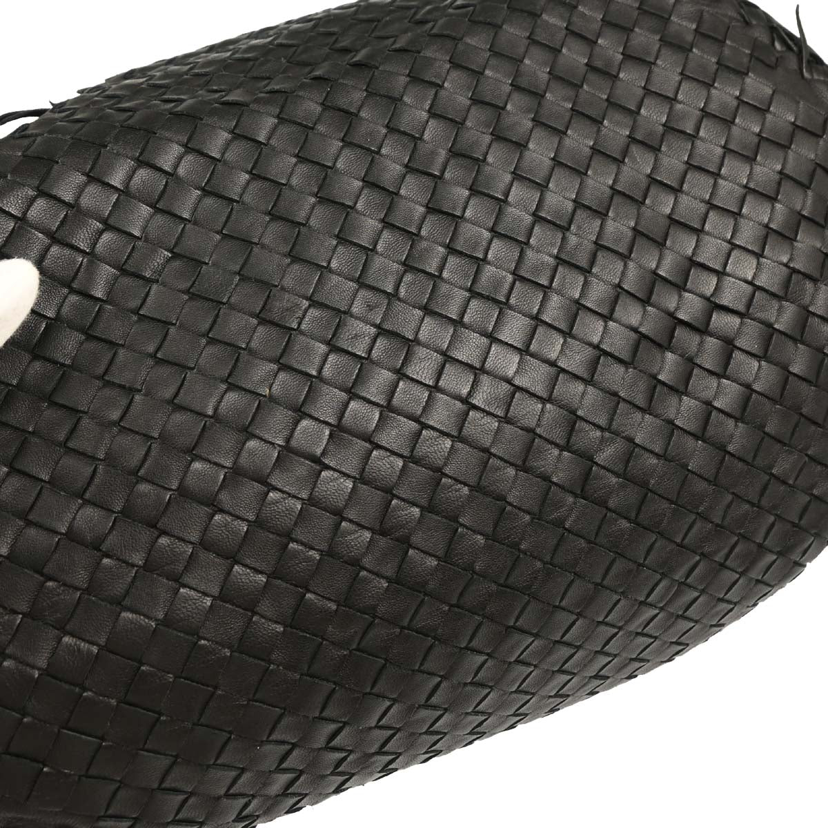 Bottega Veneta Black Intrecciato Tote Handbag