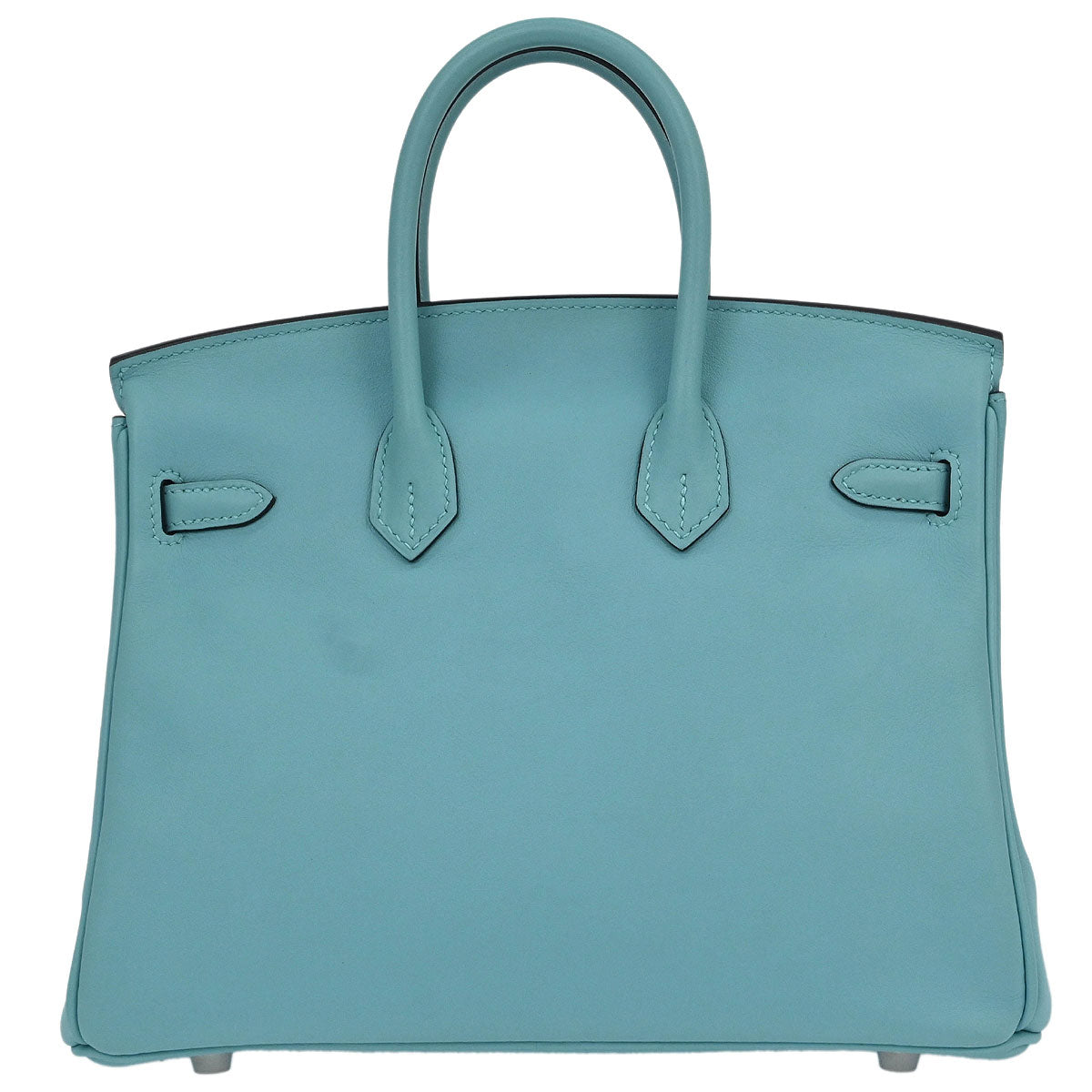 Hermes 2015 Swift Blue Atoll Birkin 25 Handbag
