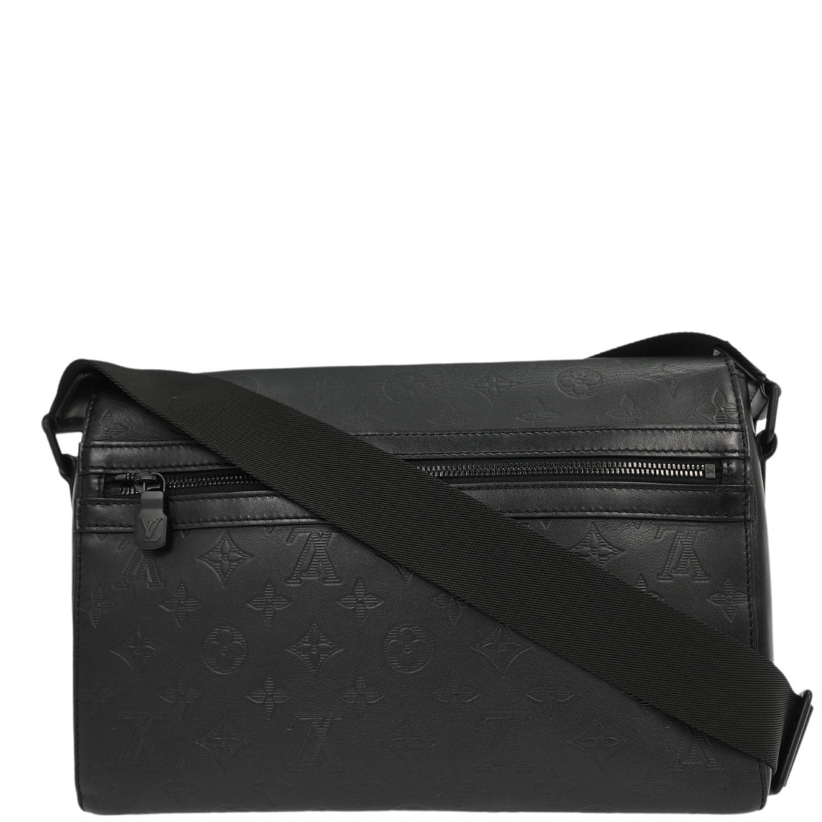 Louis Vuitton 2019 Black Monogram Shadow Sprinter Messenger bag M44729