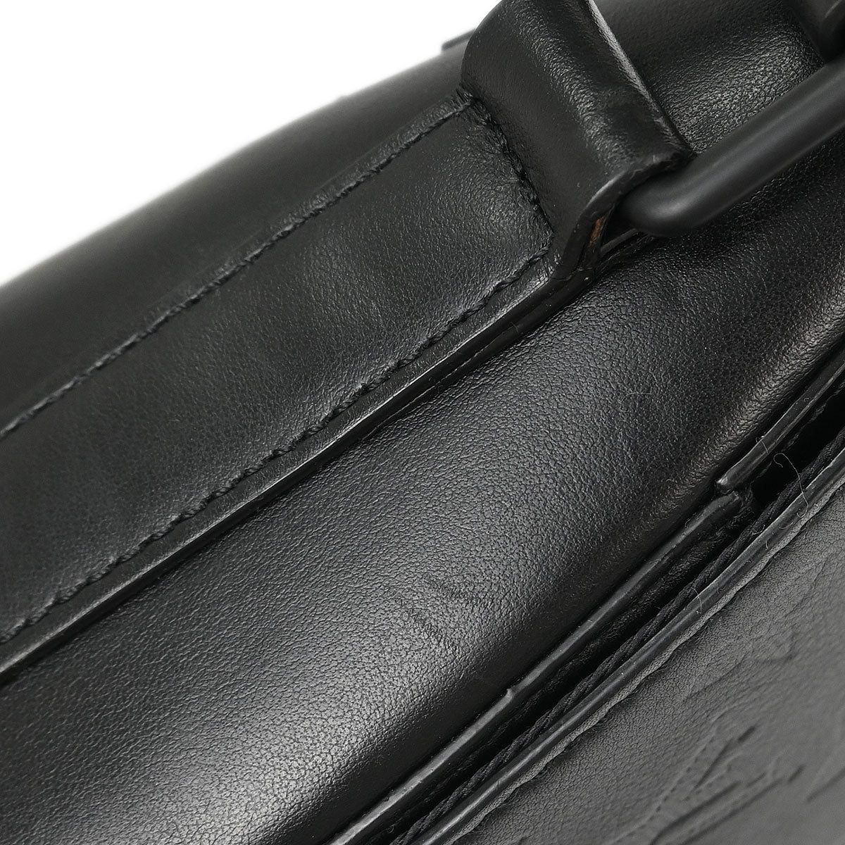 Louis Vuitton 2019 Black Monogram Shadow Sprinter Messenger bag M44729