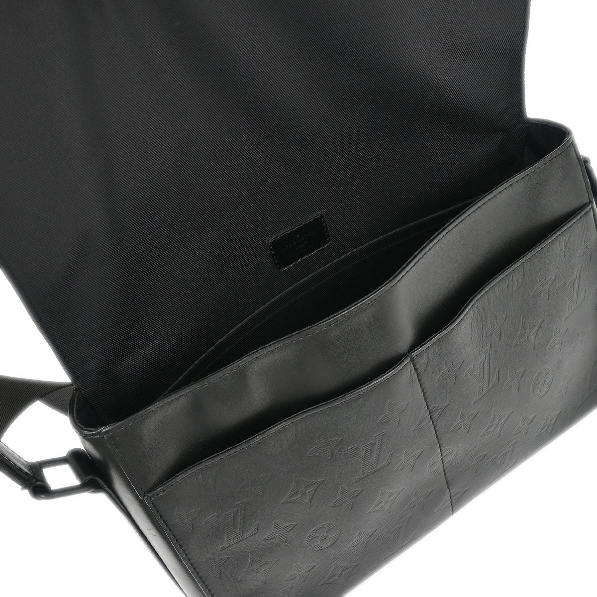 Louis Vuitton 2019 Black Monogram Shadow Sprinter Messenger bag M44729