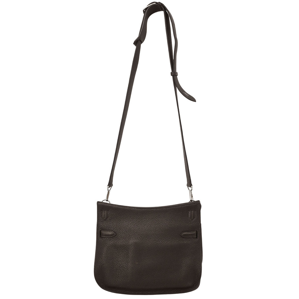 Hermes 2010 Chocolat Taurillon Clemence Jypsiere 28 Shoulder Bag