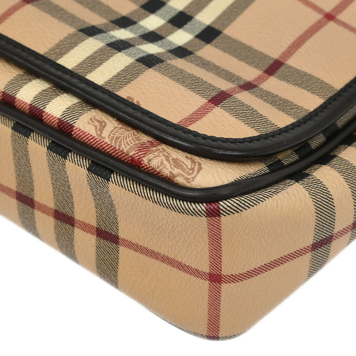 Burberry Beige House Check Shoulder Bag