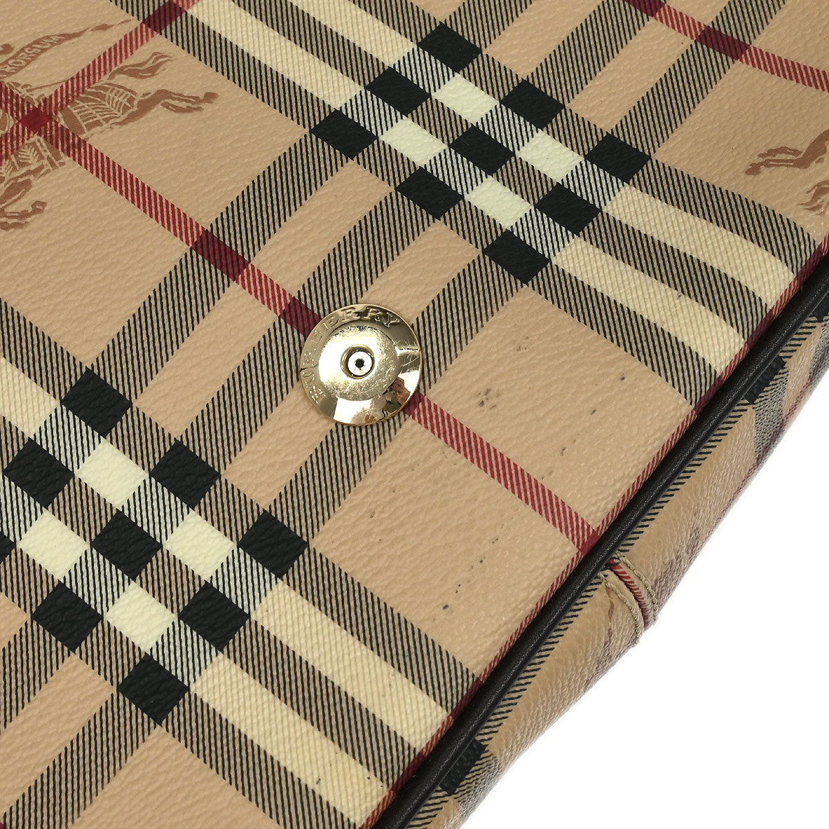 Burberry Beige House Check Shoulder Bag