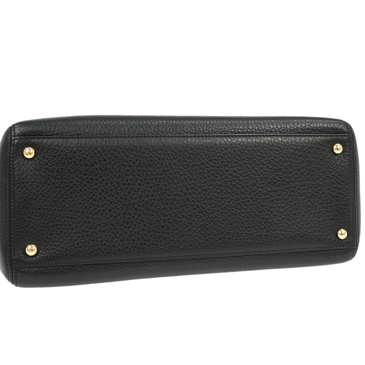 Chanel Black Deerskin Executive Cerf Tote Handbag