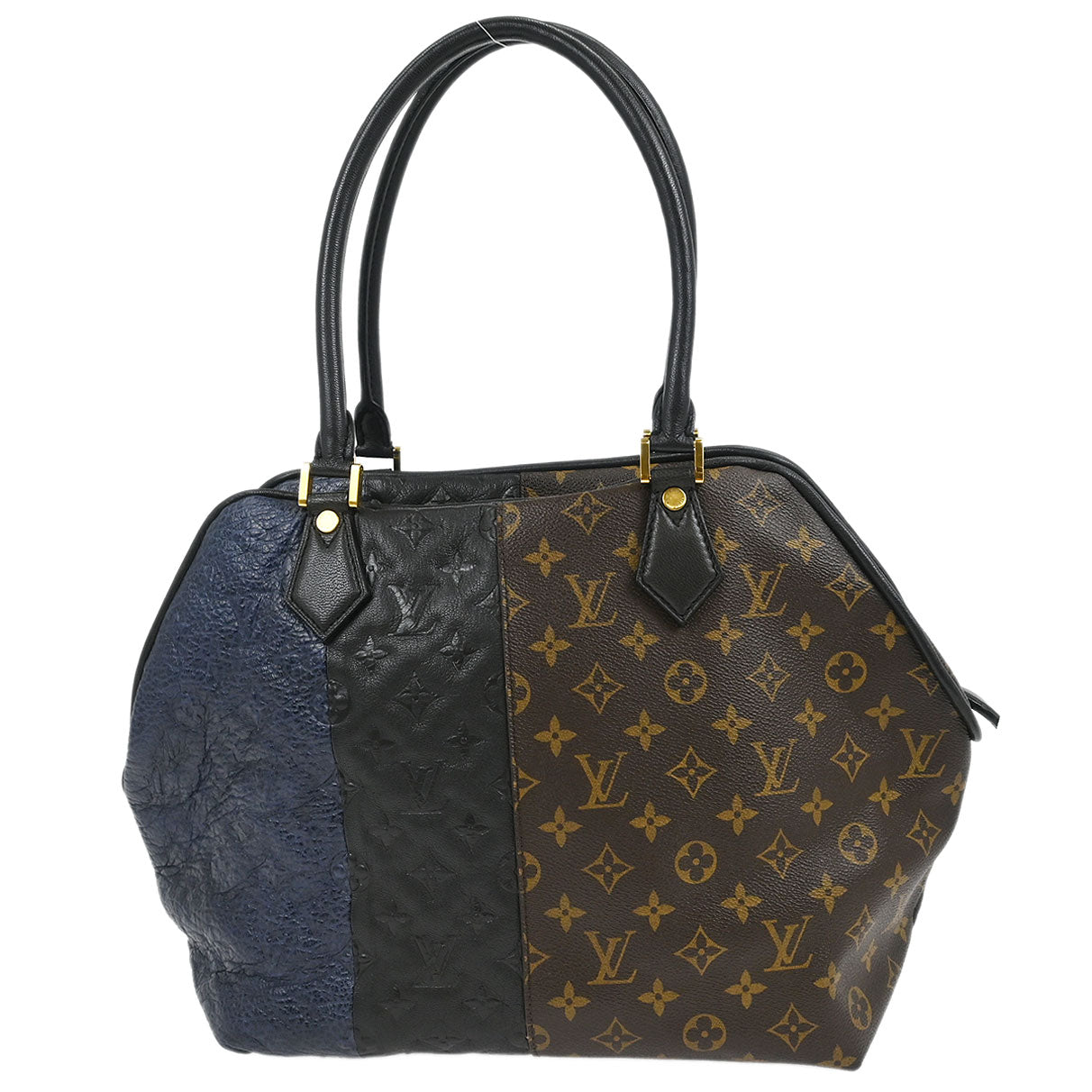Louis Vuitton 2011 Monogram Blocks Tote Handbag M40504