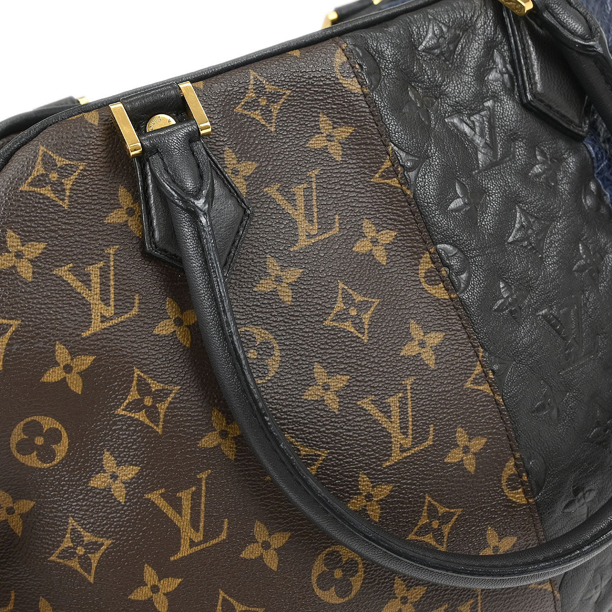 Louis Vuitton 2011 Monogram Blocks Tote Handbag M40504