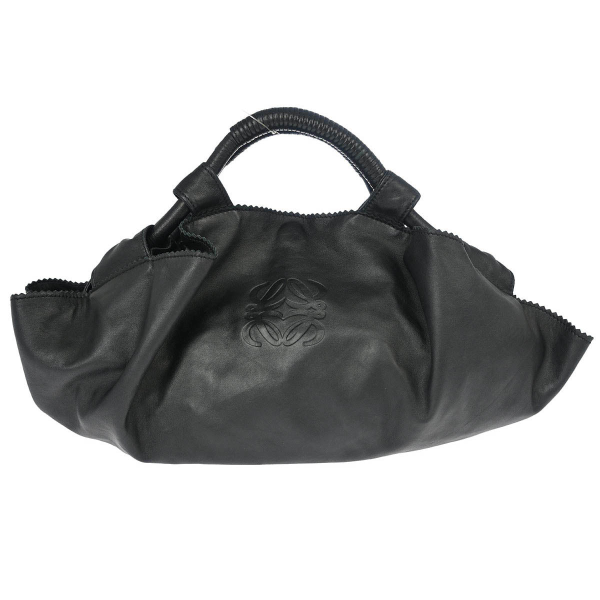 Loewe Black Lambskin Nappa Aire Tote Bag