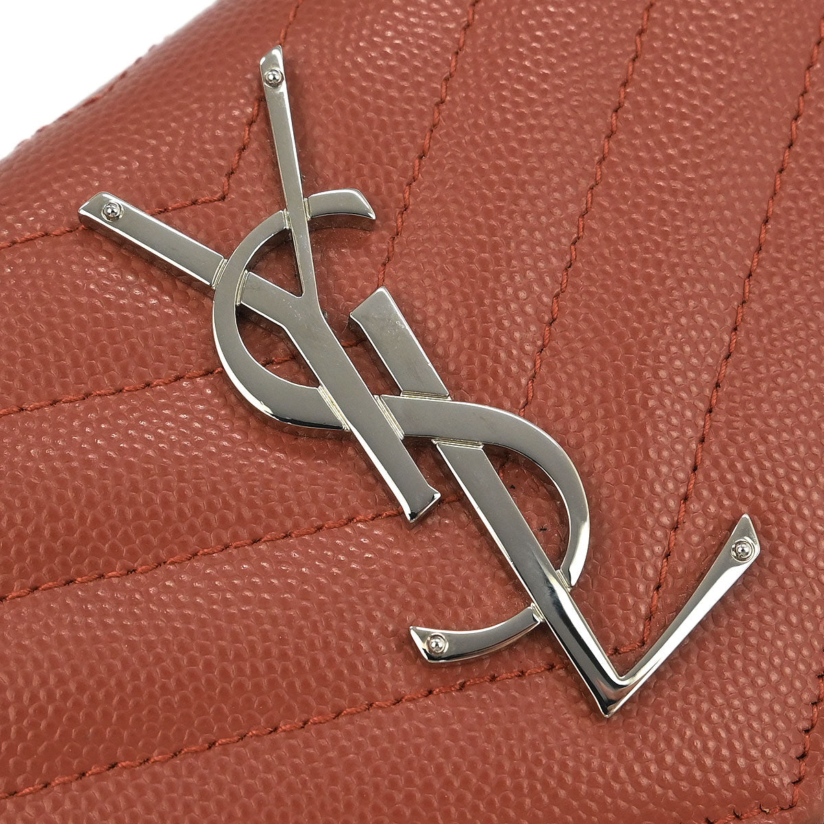 Saint Laurent Pink Envelope WOC Wallet on Chain Handbag