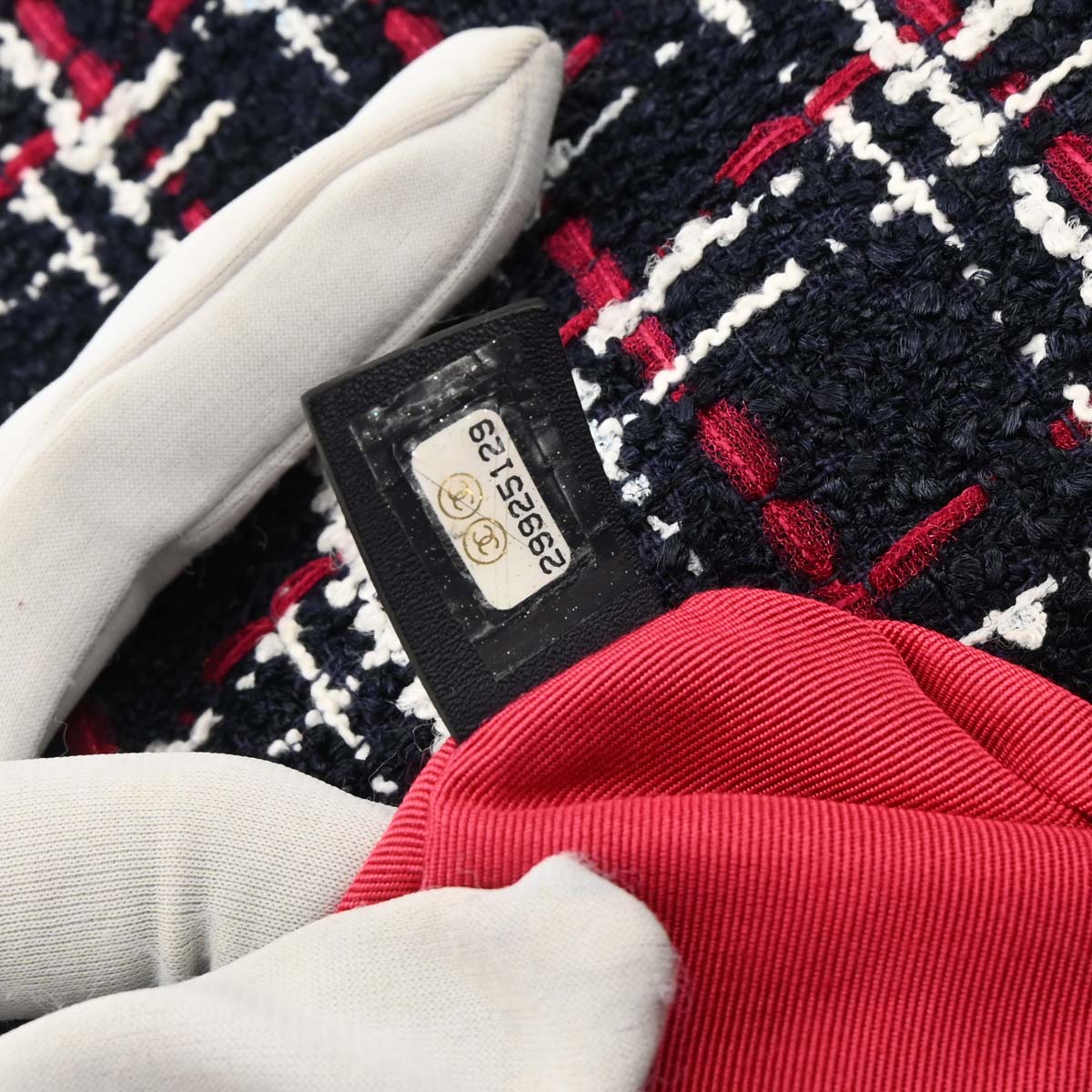 Chanel 2019 Navy Tweed Chanel 19 2way Shoulder Handbag
