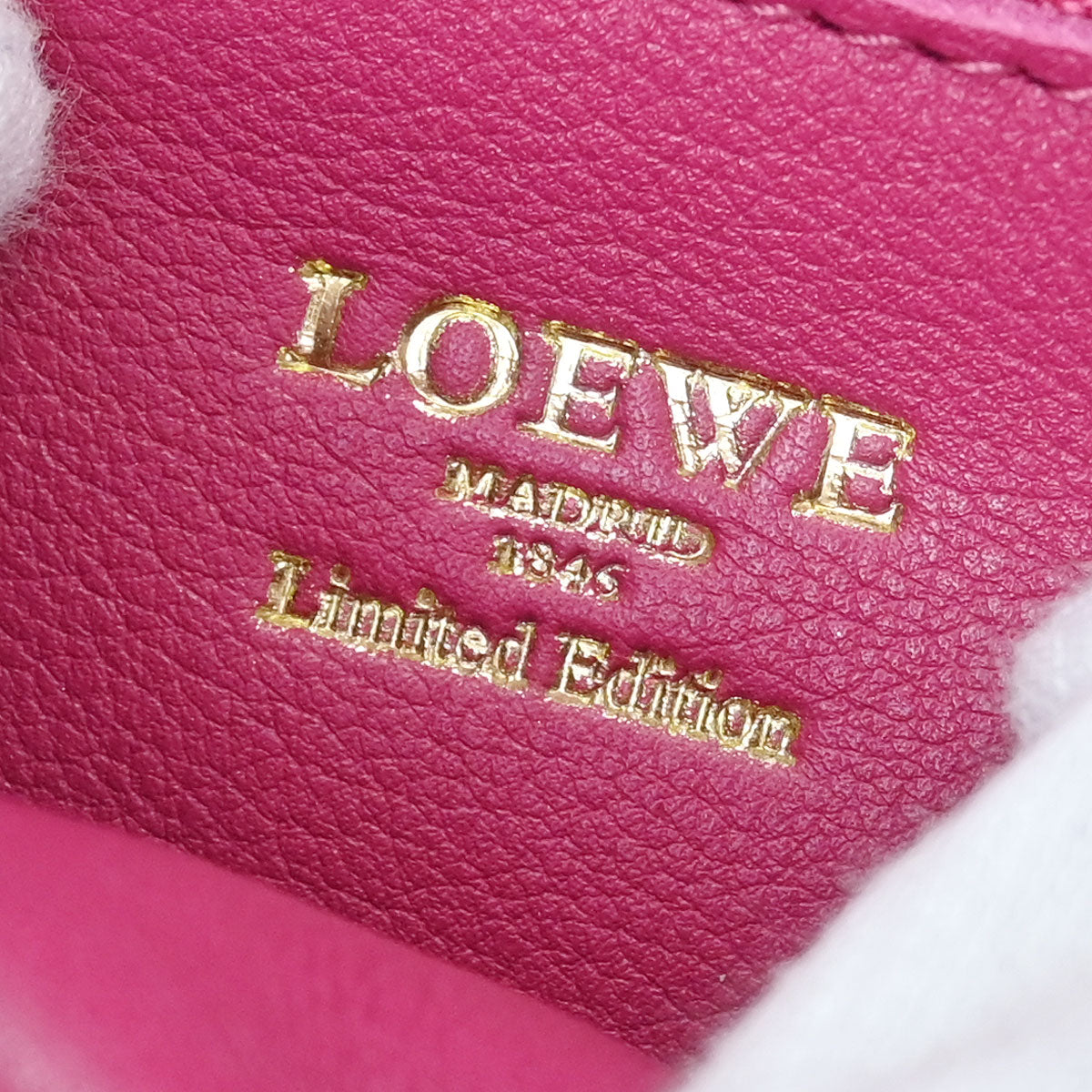 Loewe Pink Suede Leather Amazona 28 Handbag