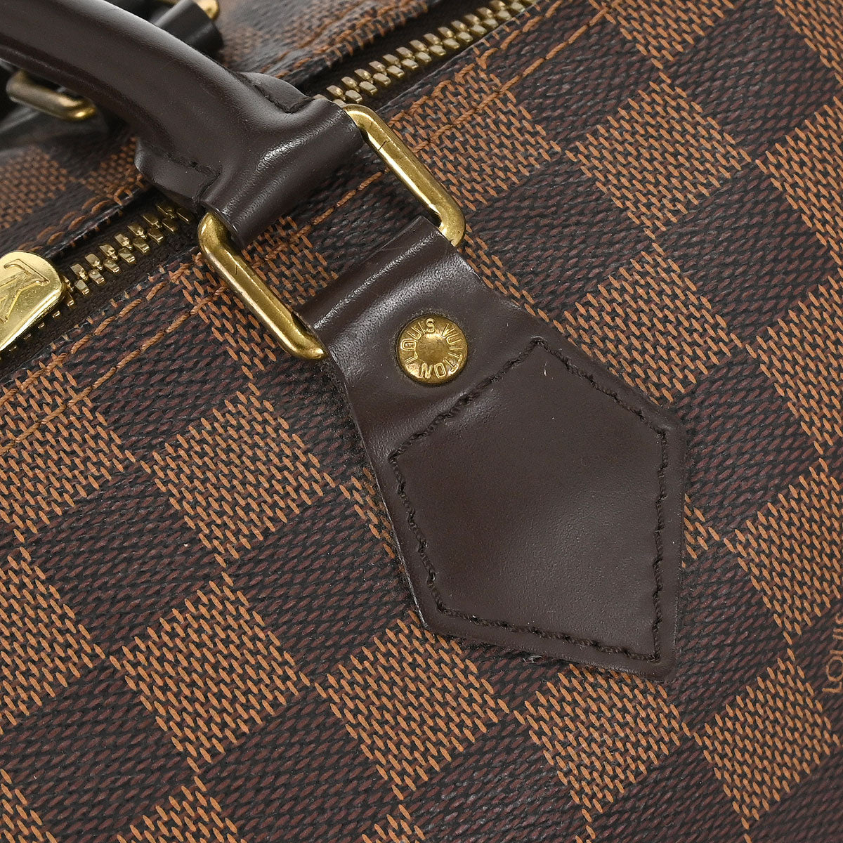 Louis Vuitton Damier Speedy Bandouliere 30 2way Shoulder Handbag N41183