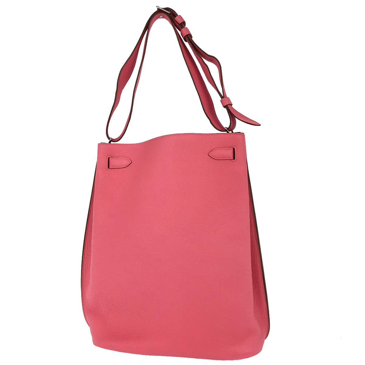 Hermes Rose Lipstick Togo So Kelly 26 Shoulder Bag