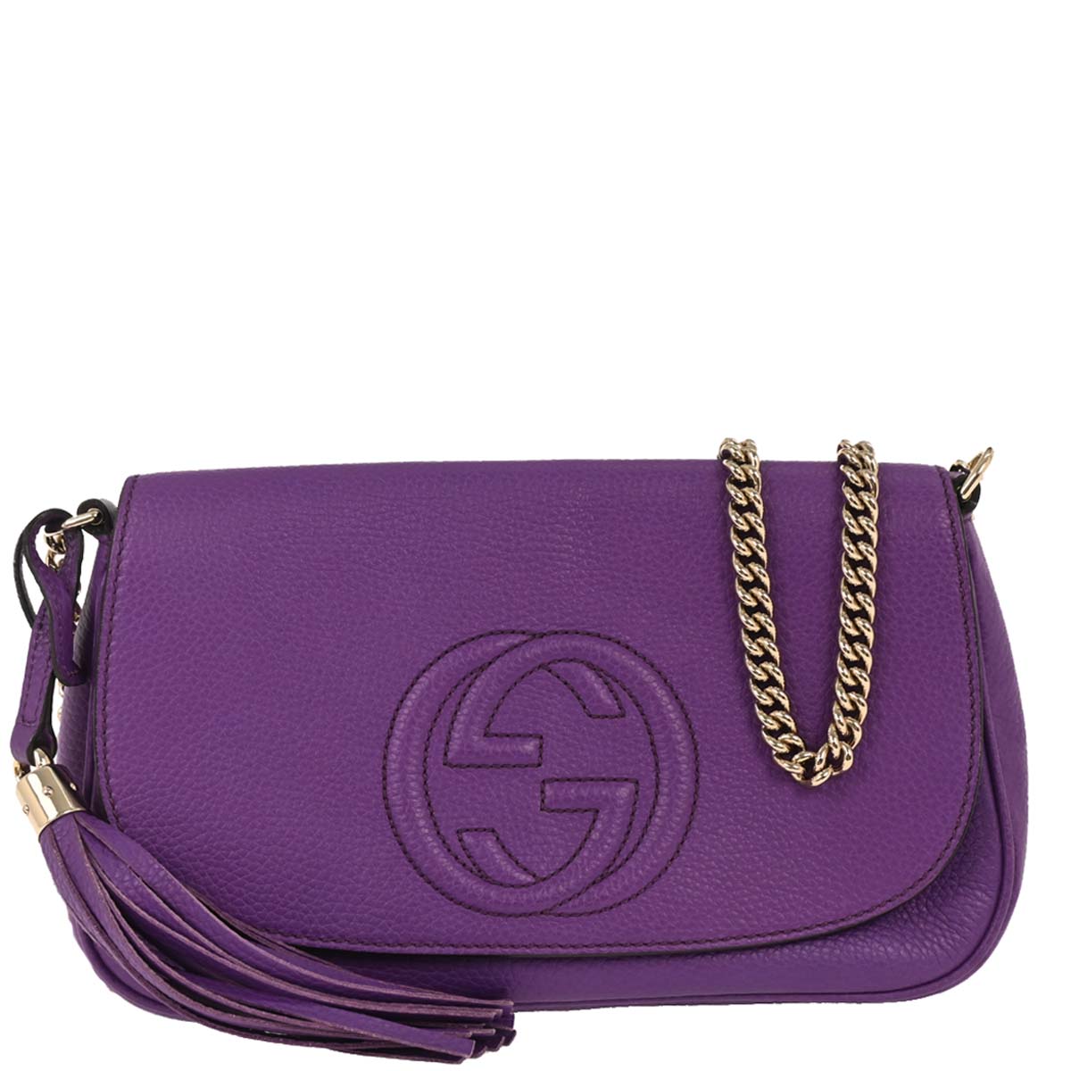 Gucci Purple Soho Chain Shoulder Bag