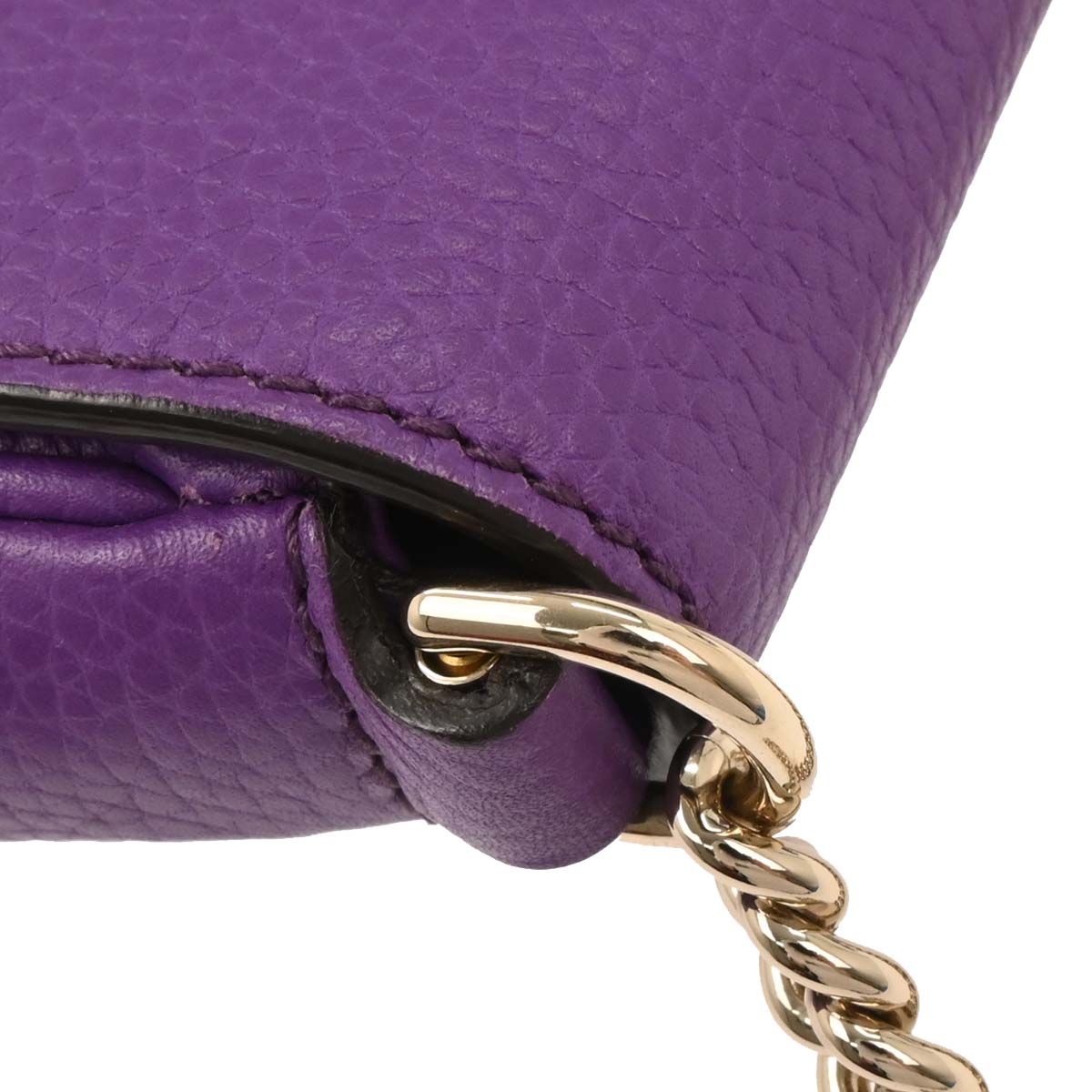 Gucci Purple Soho Chain Shoulder Bag