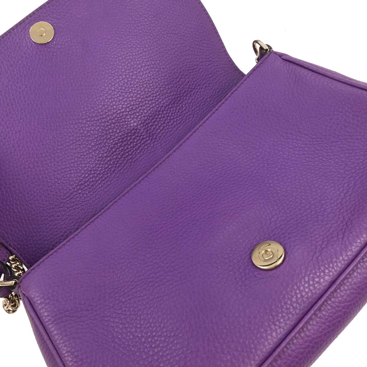 Gucci Purple Soho Chain Shoulder Bag