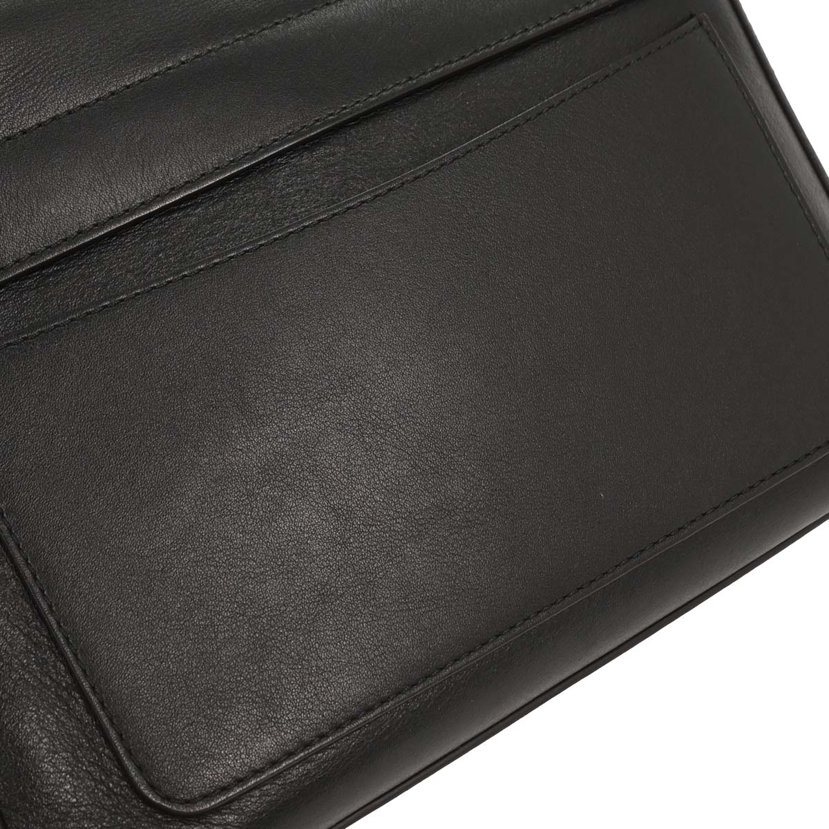 Chloe Black Leather Faye Day 2way Shoulder Handbag