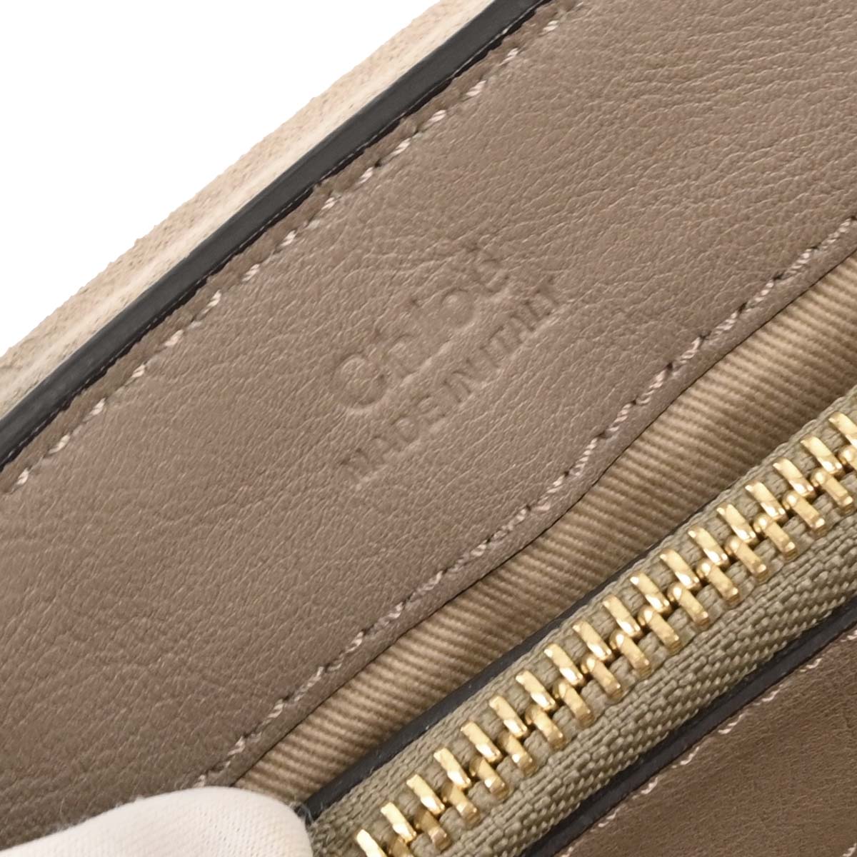 Chloe Gray Leather Faye Day 2way Shoulder Handbag